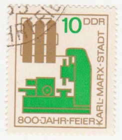 НДР, ФРН ГДР, ФРГ ^/--/^ ГДР 1965 г. № 859 гашеная ^_^^^ НДР 1965 р. No 859 гашена - фото фото фото