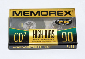 Касети Кассеты ^/--/^ Аудио кассета Memorex CD /--/ 2-90 Корея  ХРОМ  запечатана ^_^^^ Аудіо касета Memorex CD /--/ 2-90 Корея ХРОМ запечатана - фото фото фото
