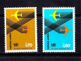 Транспорт Транспорт ^/--/^ Авиация . ООН / UN 1990 г MNH - ^_^^^ ООН / UN 1990 MNH - фото фото фото