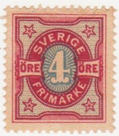 Інші країни Другие страны ^/--/^ Швеция 1892 г. № 53 ** ^_^^^ Швеція 1892 No 53 ** - фото фото фото