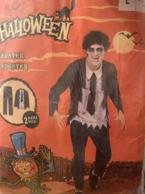 Інше Другое ^/--/^ Костюм Хелловін зомбі гангстер Halloween L/52-54 ^_^^^ Костюм Хэллоуин зомби гангстер Halloween L/52-54 - фото фото фото