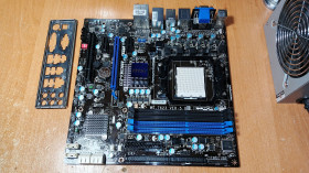 Материнські плати Материнские платы ^/--/^ Материнская плата MSI 880 /--/ GMA-E /--/ 55  (sAM /--/ 3, AMD 880 /--/ G, PCI-Ex /--/ 16) ^_^^^ Материнська плата MSI 880 /--/ GMA-E /--/ 55 (sAM /--/ 3, AMD 880 /--/ G, PCI-Ex /--/ 16) - фото фото фото