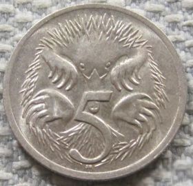 Австралія і Океанія Австралия и Океания ^/--/^ Австралия 5 центов 1970 года #12806 ^_^^^ Австралія 5 центів 1970 #12806 - фото фото фото