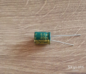 Конденсатори Конденсаторы ^/--/^ 6,8 /--/ мкФ  400 /--/ В. ^_^^^ 6,8 /--/ мкФ 400 /--/ В. - фото фото фото