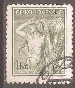 Чехословаччина Чехословакия ^/--/^ Чехословакия 1954 Sc.652 used ^_^^^ Чехословаччина 1954 Sc.652 used - фото фото фото