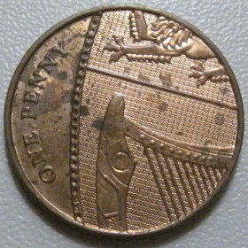 Єлизавета II (після ) Елизавета II (после ) ^/--/^ Велика Британія 1 пенні 2009 року 43235 ^_^^^ Великобритания 1 пенни 2009 года 43235 - фото фото фото