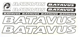 Інше Другое ^/--/^ Наклейка Batavus на раму велосипеда, білий (NAK /--/ 040) ^_^^^ Наклейка Batavus на раму велосипеда, белый (NAK /--/ 040) - фото фото фото