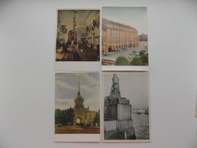 СРСР СССР ^/--/^ Открытки Ленинград 9 шт Шагина Зиверта Беленького Лосина Гасилова 1948, 1952-55, 1965 ^_^^^ Листівки Ленінград 9 шт Шагіна Зіверта Біленького Лосіна Гасилова 1948, 1952-55, 1965 - фото фото фото