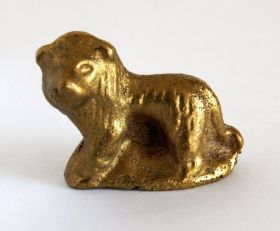 Статуетки, Скульптури, Фігурки, Фарфор Статуэтки, Скульптуры, Фигурки, Фарфор ^/--/^ Коллекционная миниатюра фигурка Лев бронза Germany ^_^^^ Колективна мініатюра фігурка Лев бронза Germany - фото фото фото