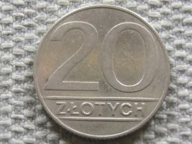 - року - года ^/--/^ Польша 20 злотых 1989 года #4734 ^_^^^ Польща 20 злотих 1989 року #4734 - фото фото фото