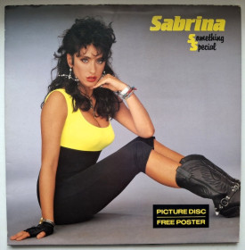 Платівки Пластинки ^/--/^ Sabrina - Something Special - 1988.   (LP). 12. Picture Disc. Пластинка+Постер. Denmark. Rare. ^_^^^ Sabrina - Something Special - 1988. 12.Picture Disc. Пластинка + Постер. Denmark. Rare. - фото фото фото