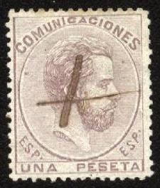 Іспанія Испания ^/--/^ Испания 1872  г. № 120 гашеная ^_^^^ Іспанія 1872 р. No 120 гашена - фото фото фото