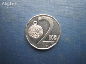 Чехія Чехия ^/--/^ Монета 2 крони Чехія 2003 ^_^^^ Монета 2 кроны Чехия 2003 - фото фото фото