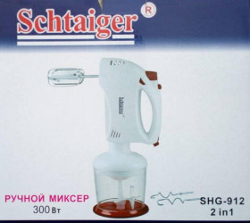 Міксери Миксеры ^/--/^ Миксер измельчитель 2 в 1 Schtaiger Shg-912 ^_^^^ Міксер подрібнювач 2 в 1 Schtaiger Shg-912 - фото фото фото