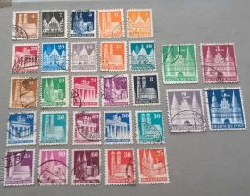 НДР, ФРН ГДР, ФРГ ^/--/^ Германия Архитектура 1948 ^_^^^ Німеччина Архітектура 1948 - фото фото фото