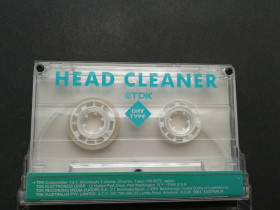 Касети Кассеты ^/--/^ Чистящая аудиокассета TDK Head Cleaner ^_^^^ Чистляча аудіокасета TDK Head Cleaner - фото фото фото
