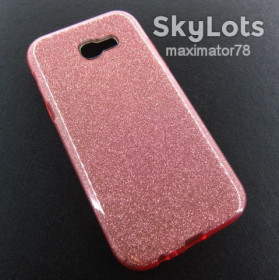Чохли, бампера Чехлы, бампера ^/--/^ ЧЕХОЛ БЛЕСТКИ SHINING BLING Samsung A /--/ 7 2017 A /--/ 720 розовый ^_^^^ ЧЕХОЛ БЛЕСТКИ SHINING BLING Samsung A /--/ 7 2017 A /--/ 720 рожевий - фото фото фото