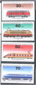 НДР, ФРН ГДР, ФРГ ^/--/^ Германия  1975 г MNH - транспорт ^_^^^ Німеччина 1975 MNH - транспорт - фото фото фото