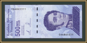 Венесуела Венесуэла ^/--/^ Венесуэла 500000 боливаров 2020  (2021) P-113  (113 /--/ a) UNC ^_^^^ Венесуела 500000 боліварів 2020 (2021) P-113 (113 /--/ a) UNC - фото фото фото