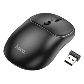 Миші Мыши ^/--/^ Комп&amp;apos;ютерна бездротова миша HOCO GM /--/ 25 Royal dual-mode business wireless mouse Чорна ^_^^^ Компьютерная беспроводная мышь HOCO GM /--/ 25 Royal dual-mode business wireless mouse Чёрная - фото фото фото