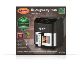 Аерогриль Аэрогриль ^/--/^ Аерофритюрниця Air Fryer 4200 /--/ Вт 8 /--/ л BITEK BT-9501 ^_^^^ Аэрофритюрница Air Fryer 4200 /--/ Вт 8 /--/ л BITEK BT-9501 - фото фото фото