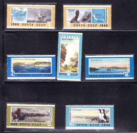 СРСР - СССР - ^/--/^ ZM  СССР 1966 г MNH - Камчатка ^_^^^ ZM СРСР 1966 р MNH - Камчатка - фото фото фото