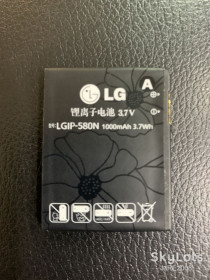 Акумулятори Аккумуляторы ^/--/^ SALE АКБ LGIP-580 /--/ N для LG GT /--/ 505 / GM /--/ 730 / SV /--/ 800 1000 mAh AAAA - фото фото фото