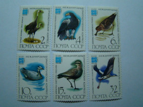 СРСР - СССР - ^/--/^ СССР, Михель  (2009), 5181-5186, XVIII Международный орнитологический конгресс  (Москва) ^_^^^ СРСР, Міхель (2009), 5181-5186, XVIII Міжнародний орнітологічний конгрес (Москва) - фото фото фото