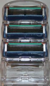 Бритви, Станки, касети Бритвы, Станки, кассеты ^/--/^ Gillette Fusion 3 штуки без упаковки из США ^_^^^ Gillette Fusion 3 без упаковки з США - фото фото фото