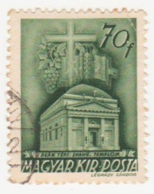 Угорщина Венгрия ^/--/^ Венгрия 1943 г. №  746 гашеная ^_^^^ Угорщина 1943 р. No 746 гашена - фото фото фото