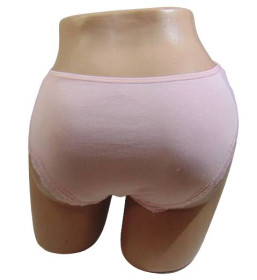 Труси Трусы ^/--/^ Трусики слипы с кружевом  Ouno 8318 L-XL пудра ^_^^^ Трусики сліпи з мережевим Ouno 8318 L-XL пудра - фото фото фото