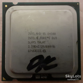 Процесори Процессоры ^/--/^ Процесор 775 сокет Intel Core 2 Duo E /--/ 4500 SLA /--/ 95 2.2 GHz rev.M /--/ 0 800 шина Тест ОК ^_^^^ Процессор 775 сокет Intel Core 2 Duo E /--/ 4500 SLA /--/ 95 2.2 GHz rev. M /--/ 0 800 шина Тест ОК - фото фото фото