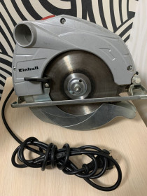 Пили, плиткорізи Пилы, плиткорезы ^/--/^ Пила циркулярная Einhell TC-CS 1400 рабочая ^_^^^ Einhell TC-CS 1400 робоча - фото фото фото