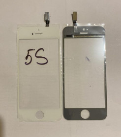 Сенсорні екрани і Дисплеї Сенсорные экраны и Дисплеи ^/--/^ Apple iphone 5 /--/ S / SE тачскрин, сенсор, сенсорное стекло для ремонта дисплея белый без рамки ^_^^^ Apple iphone 5 /--/ S / SE тачскрін, сенсор, сенсорне скло для ремонту дисплея білий без рамки - фото фото фото