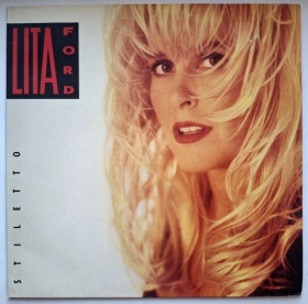 Платівки Пластинки ^/--/^ Lita Ford EX Runaways - Stiletto - 1990.  (LP). 12. Vinyl. Пластинка. UK &amp; Germany. ^_^^^ Lita Ford EX Runaways - Stiletto - 1990. 12.Vinyl. Пластинка. UK & Germany. - фото фото фото