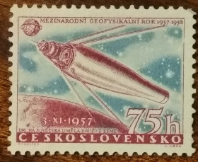 Чехословаччина Чехословакия ^/--/^ Чехословакия Международный геофизический год 1957 ^_^^^ Чехословаччина Міжнародний геофізичний рік 1957 - фото фото фото