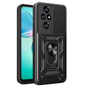Чохли, бампера Чехлы, бампера ^/--/^ Чохол Fiji Camera Defence для Honor 200 Pro бампер із захистом камери та підставкою Black ^_^^^ Чехол Fiji Camera Defence для Honor 200 Pro бампер с защитой камеры и подставкой Black - фото фото фото