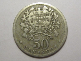 Португалія Португалия ^/--/^ Португалия 50 сентаво 1931 года 3 /--/ П /--/ 114 ^_^^^ Португалія 50 сентаво 1931 року 3 /--/ П /--/ 114 - фото фото фото