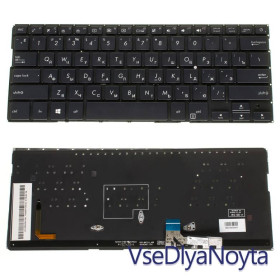 Клавіатури Клавиатуры ^/--/^ Клавиатура для ноутбука ASUS (UX /--/ 331 series) rus, black, без фрейма, подсветка клавиш ^_^^^ Клавіатура для ноутбука ASUS (UX /--/ 331 series) rus, black, без фрейму, підсвічування клавіш - фото фото фото