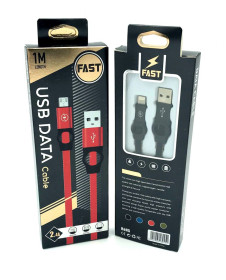 Кабелі Кабели ^/--/^ USB кабель / Дата кабель Fast Charge I-102 black-box Lighting Black - фото фото фото