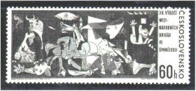 Чехословаччина Чехословакия ^/--/^ ZM Чехословакия 1981 г MNH п/с искусство Пикассо ^_^^^ ZM Чехословаччина 1981 р MNH п/с мистецтво Пікассо - фото фото фото