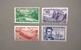 Швейцарія Швейцария ^/--/^ Швейцария Личности Природа Горы 1931 ^_^^^ Швейцарія Особистості Природа Гори 1931 - фото фото фото