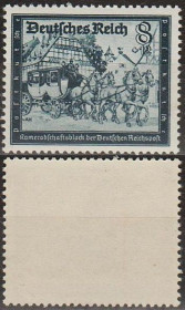 Третій Рейх (-) Третий Рейх (-) ^/--/^ 1944 - Рейх - Пошта Німеччини 8 Mi.889 ** ^_^^^ 1944 - Рейх - Почта Германии 8 Mi.889 - фото фото фото