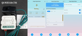 Розетки, вимикачі Розетки, выключатели ^/--/^ WI-FI Трансформатор струму, моніторинг одноканальний ^_^^^ WI-FI Трансформатор тока, мониторинг одноканальный - фото фото фото