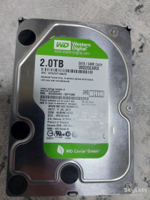 Жорсткі диски Жесткие диски ^/--/^ Жорсткий диск Western Digital WD Green 2000 /--/ Gb-2 /--/ Tb HDD 3.5 SMART GOOD - фото фото фото