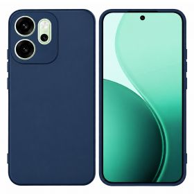 Чохли, бампера Чехлы, бампера ^/--/^ Чохол Fiji Full Soft Premium для Oppo Reno /--/ 15 Pro (CPH /--/ 2813) протиударний бампер з мікрофіброю Dark Bl - фото фото фото