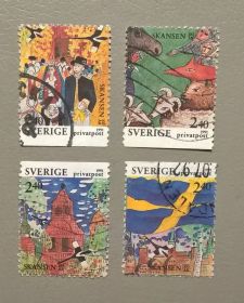 Мистецтво Искусство ^/--/^ Швеция Искусство Фауна 1991 ^_^^^ Швеція Мистецтво Фауна 1991 - фото фото фото