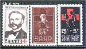 Інше Другое ^/--/^ Германия СААР   MNH  - КРАСНЫЙ  КРЕСТ - ^_^^^ Німеччина СААР MNH - Червоний хрест - фото фото фото