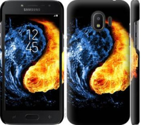 Чохли, бампера Чехлы, бампера ^/--/^ Чехол на Samsung Galaxy J /--/ 2 2018 Инь-Янь 1670 /--/ m-1351 - фото фото фото