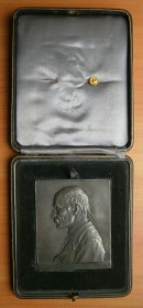 Європа Европа ^/--/^ Настольная медаль Альфред Пикар 1900 ^_^^^ Настільна медаль Альфред Пікар 1900 - фото фото фото